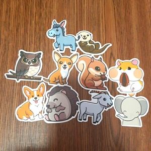 Random animal stickers